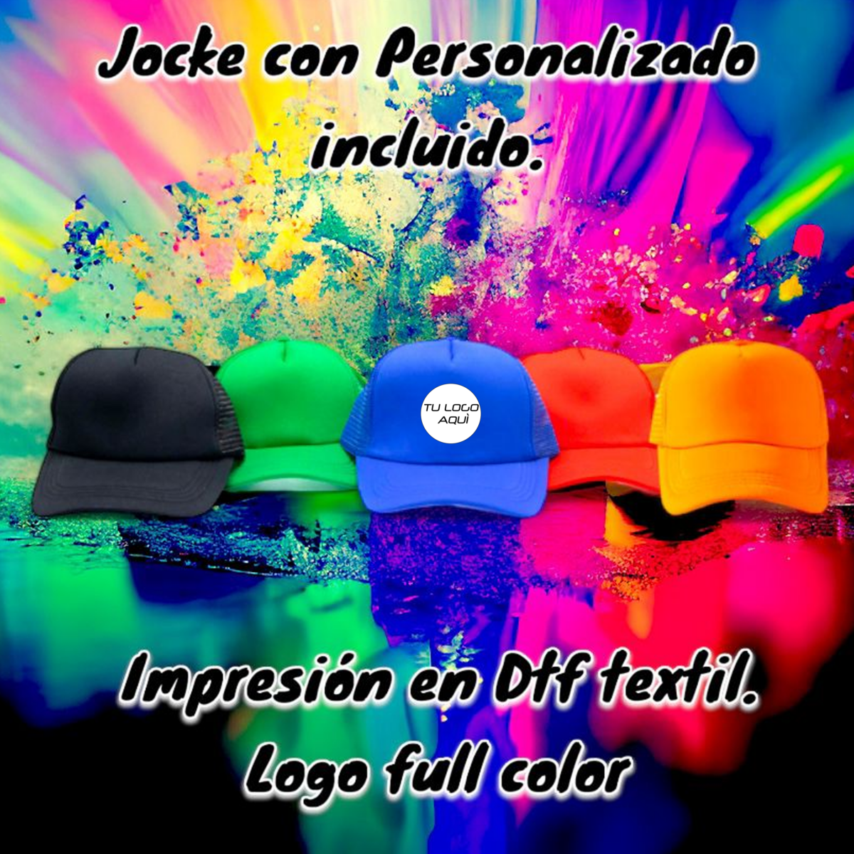 GORRO- JOCKEY 1 COLOR