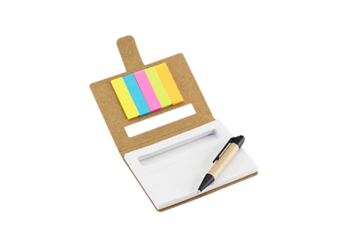 Memo Set Ecológico con Bolígrafo - Imagen 3