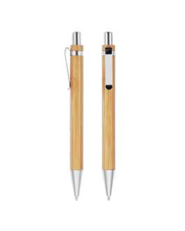 BOLIGRAFO BAMBOO CLIP METAL