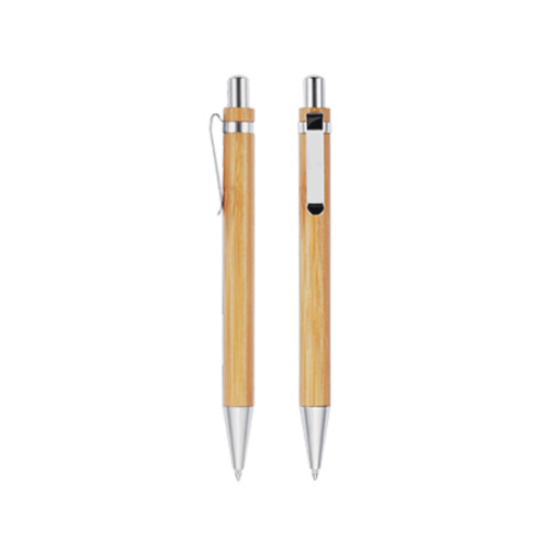 BOLIGRAFO BAMBOO CLIP METAL - Imagen 2