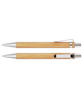 BOLIGRAFO BAMBOO CLIP METAL
