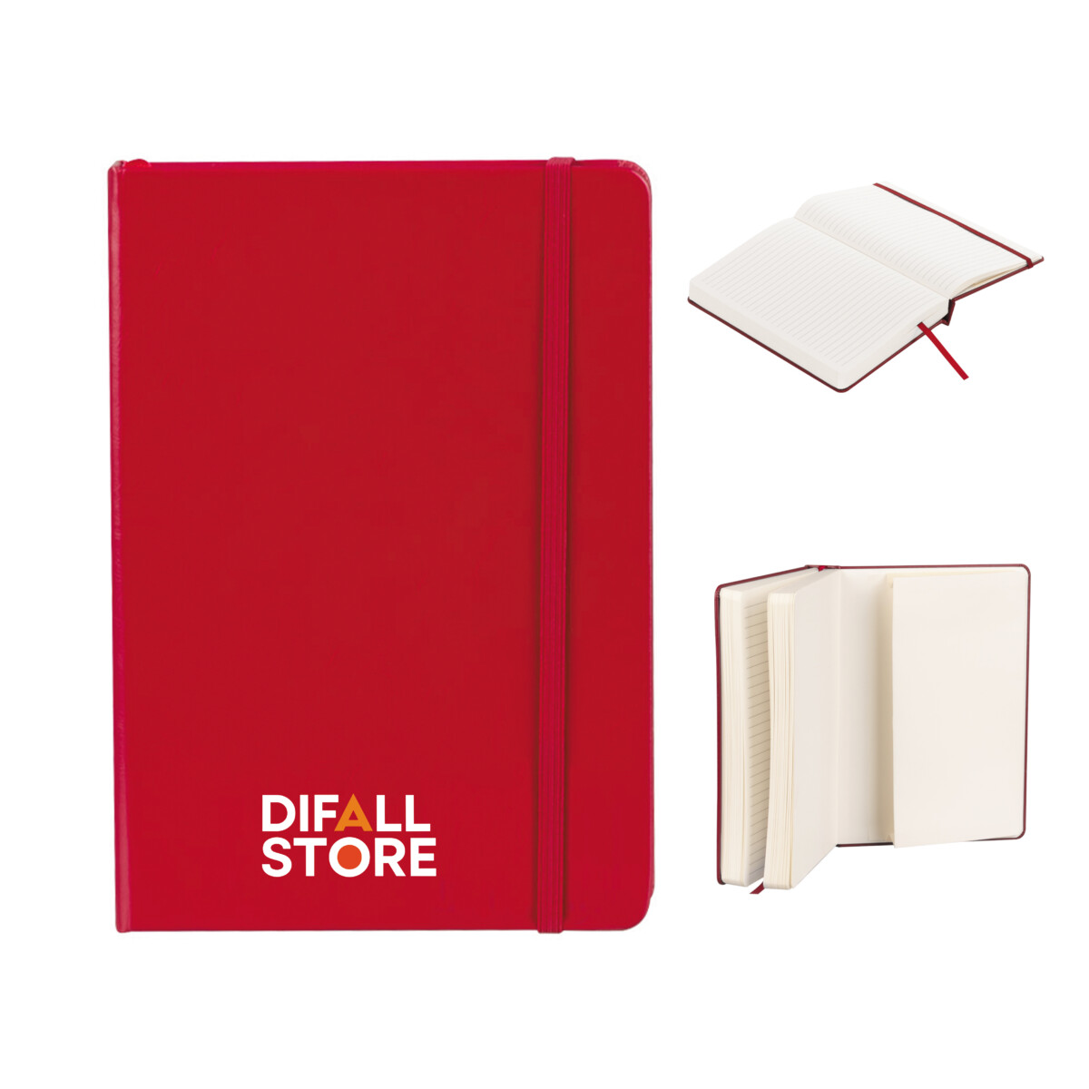 Cuaderno "ROMA" con tapa dura de Eco-Cuero y 196 hojas. - Imagen 6